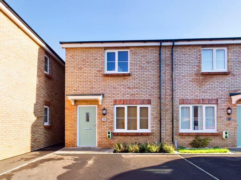 2 bed semidetached house to rent in Trinity Close, Sudbrook, Caldicot