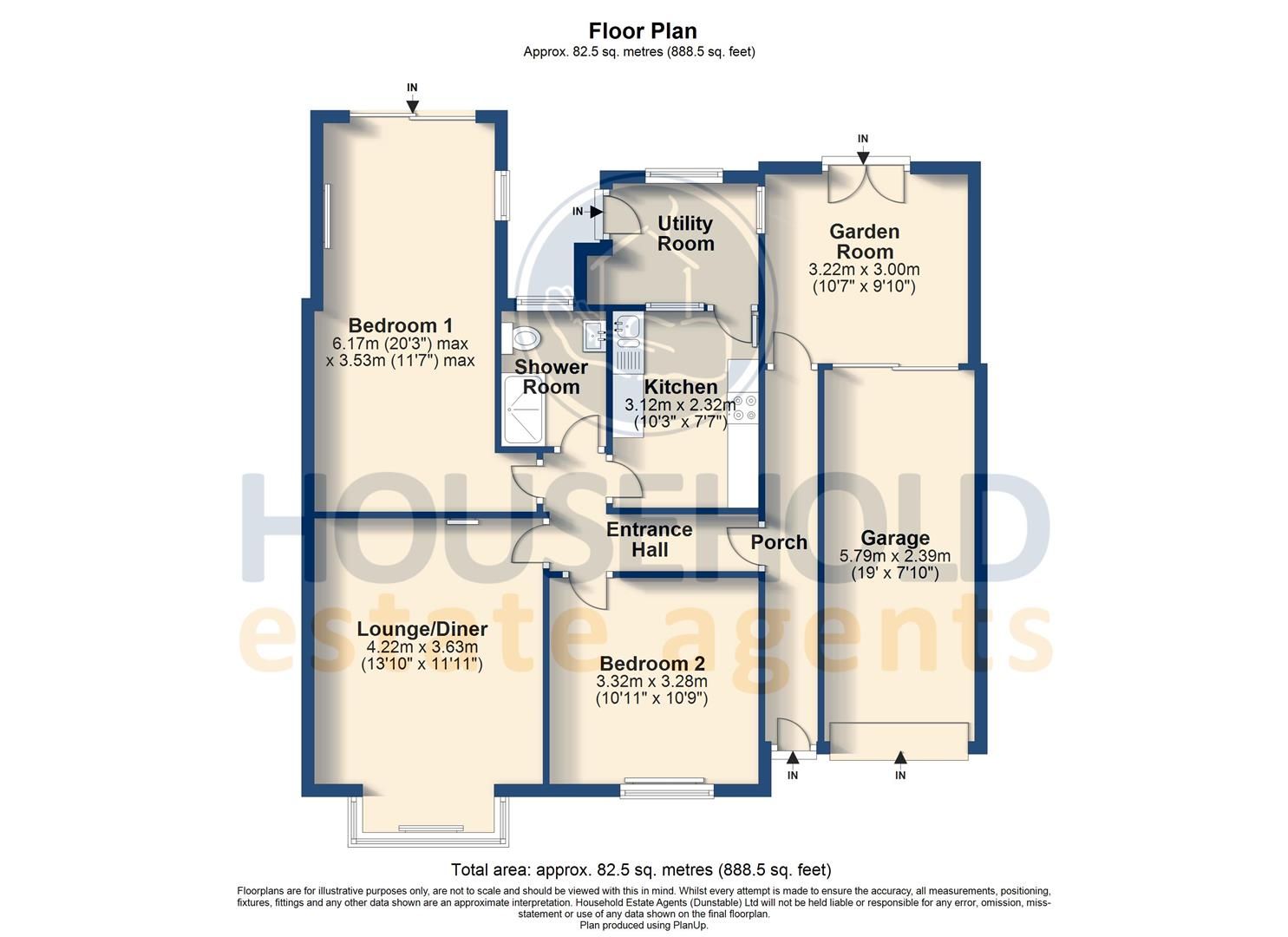 2 bed semidetached bungalow for sale in Marina Drive, Dunstable