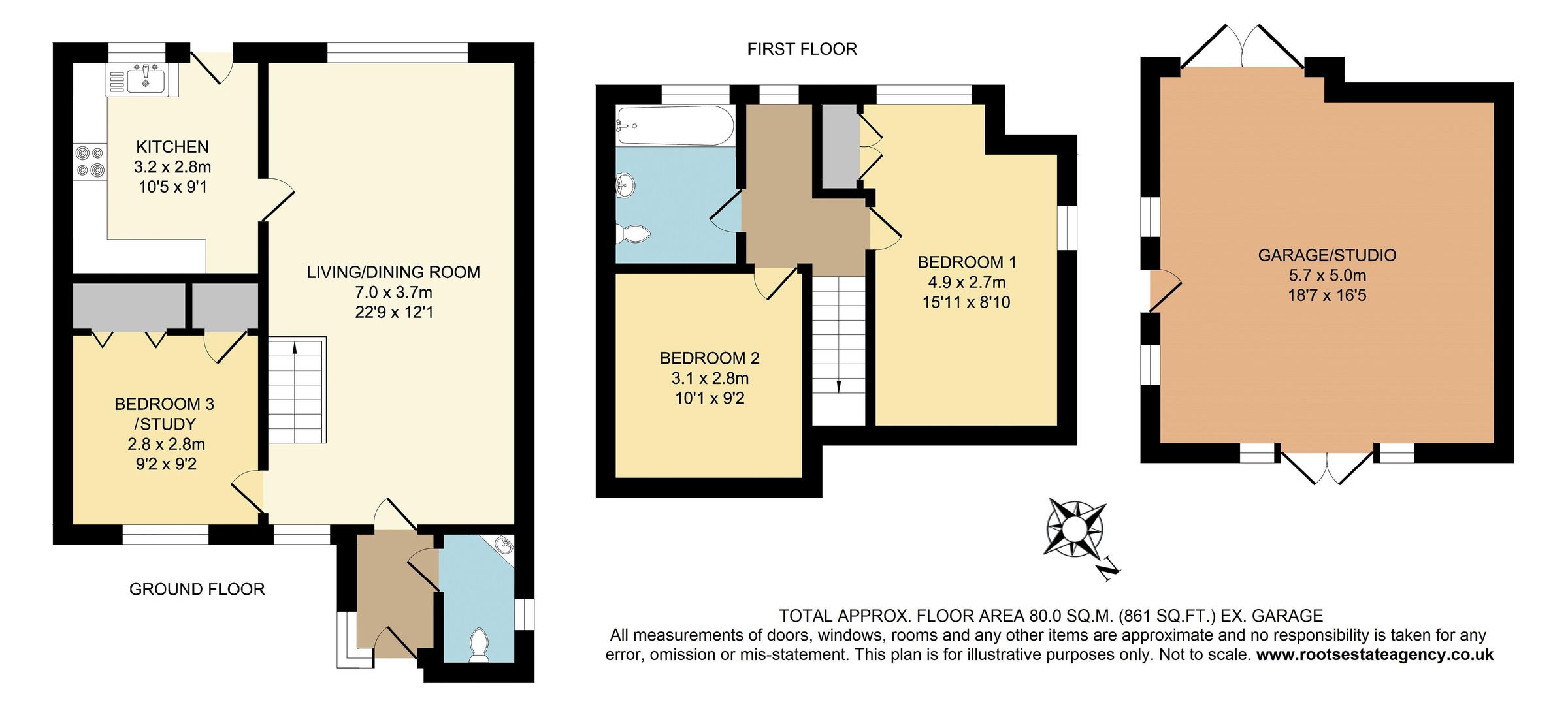3 bed semidetached house for sale in Browning Close, Thatcham RG18