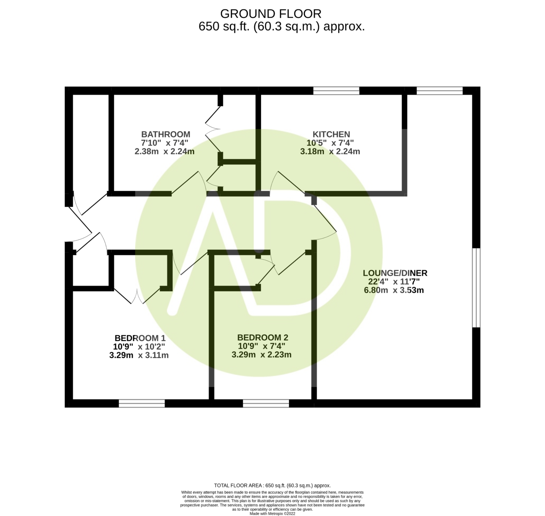 2 bed flat for sale in Lampits, Hoddesdon EN11 Zoopla