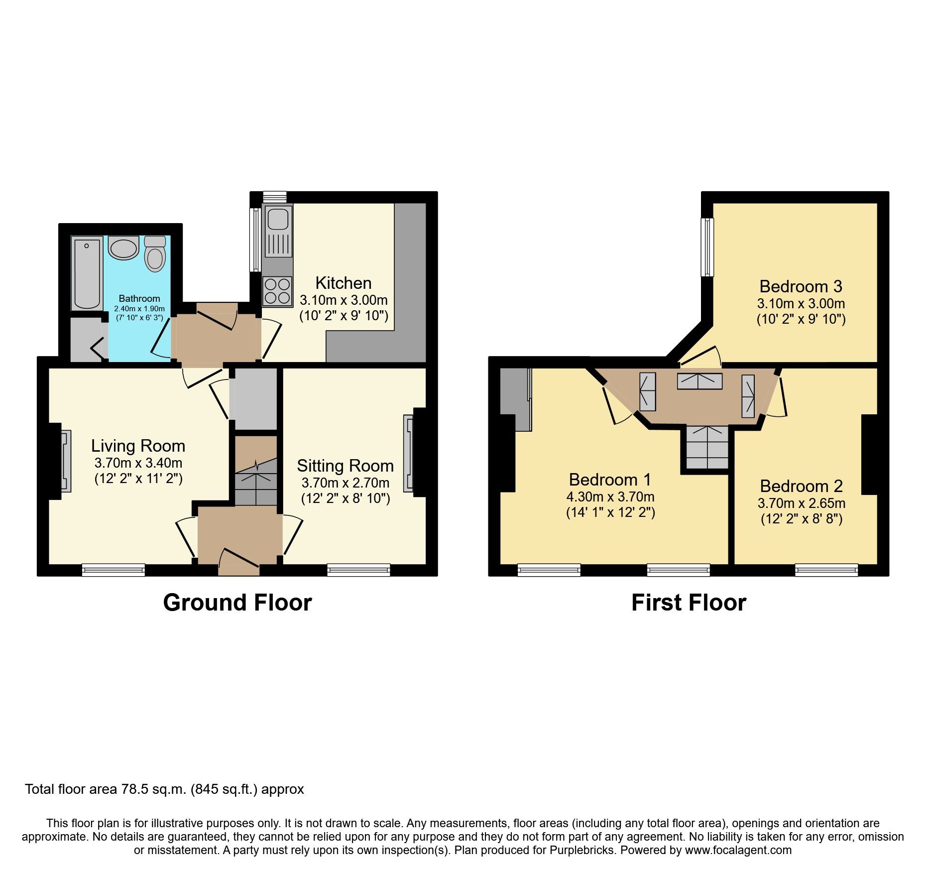 3 bed terraced house for sale in North Street, Abergavenny NP7 Zoopla