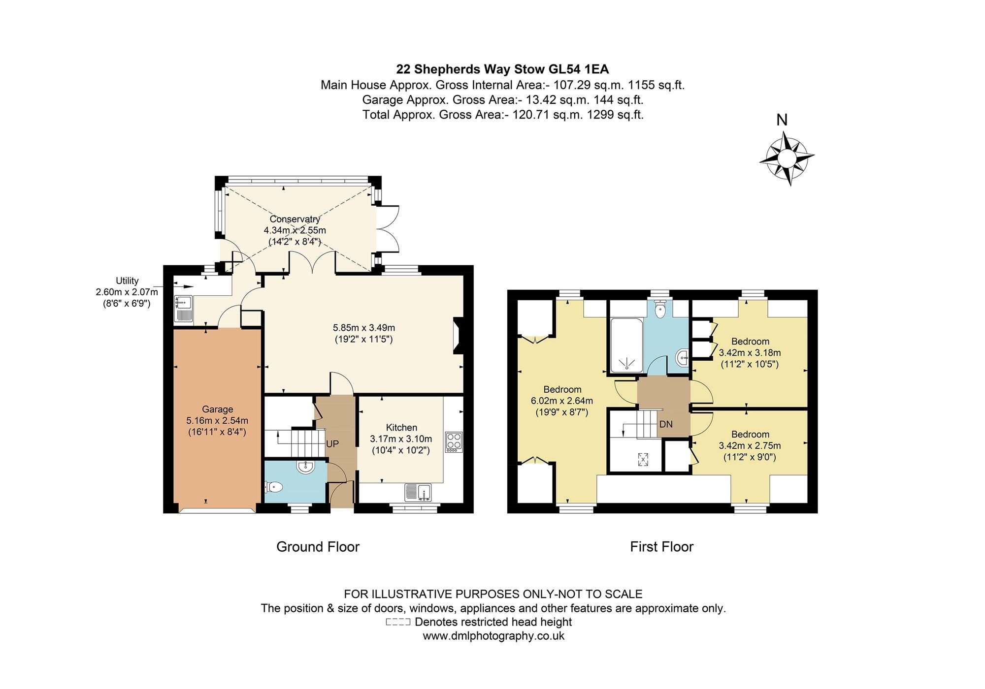 3 bed terraced house for sale in Shepherds Way, Stow On The Wold GL54