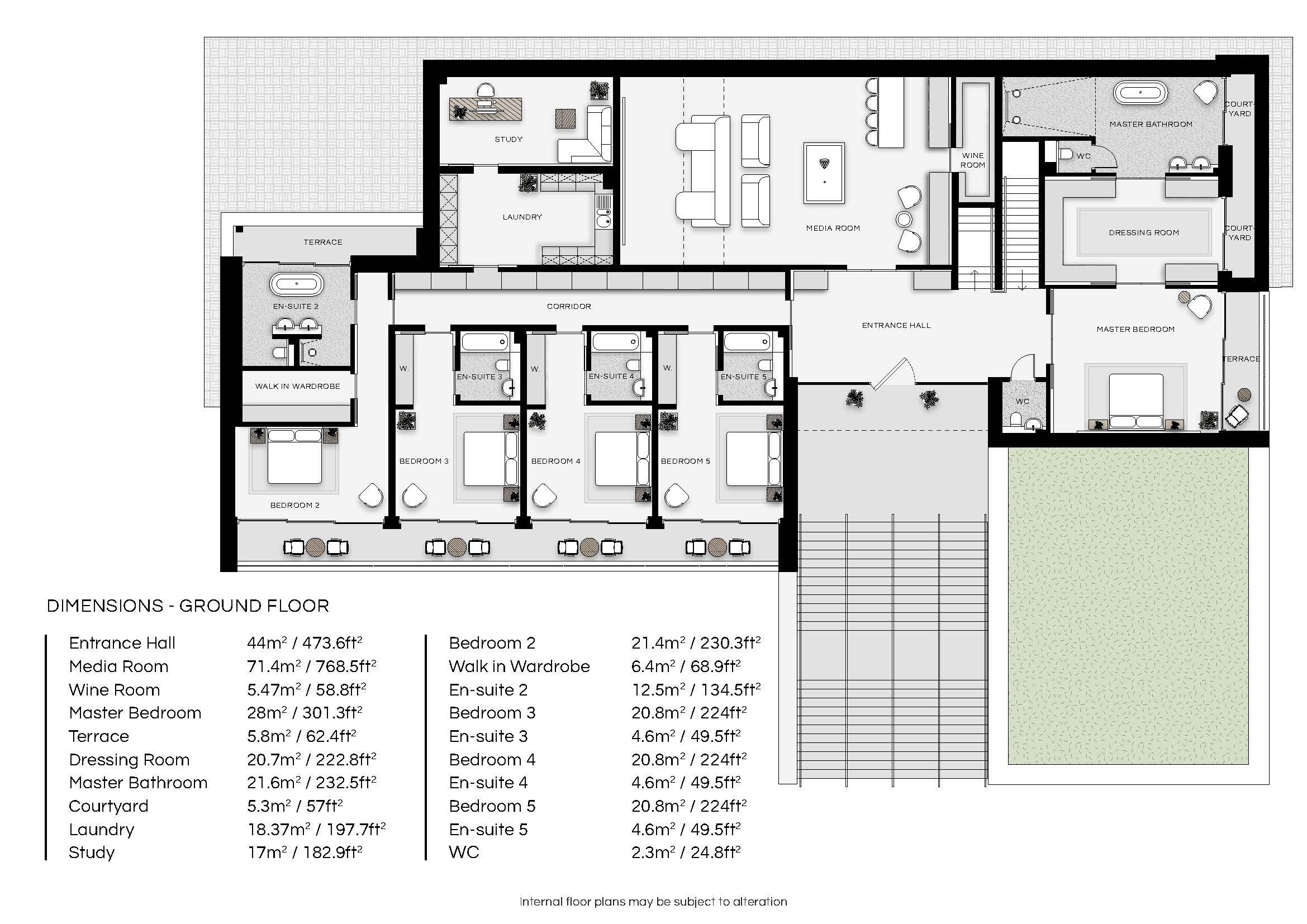 New home, 5 bed detached house for sale in Westmill, Buntingford