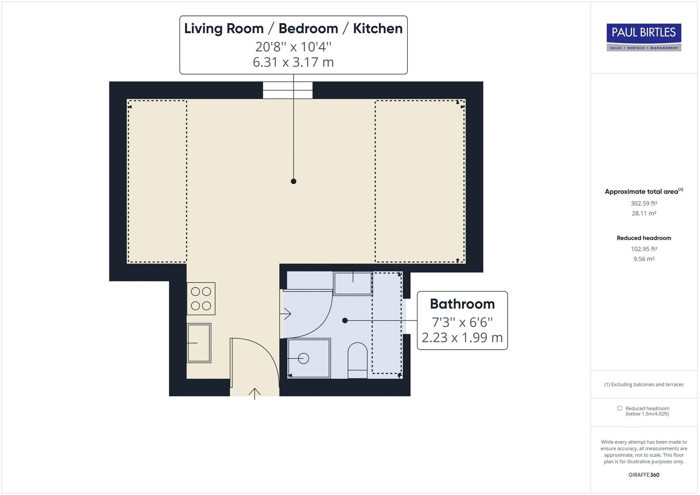 Studio to rent in Higher Road, Urmston, Manchester M41 Zoopla