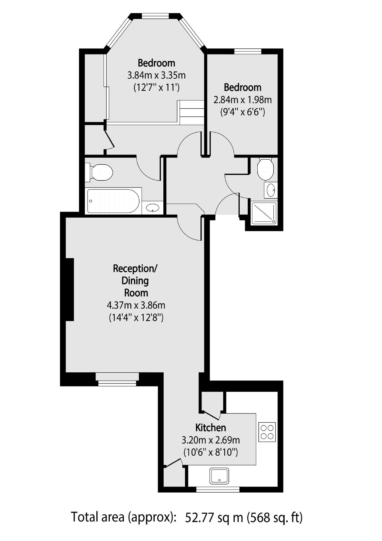 2 bed flat for sale in Elgin Avenue, London W9 Zoopla