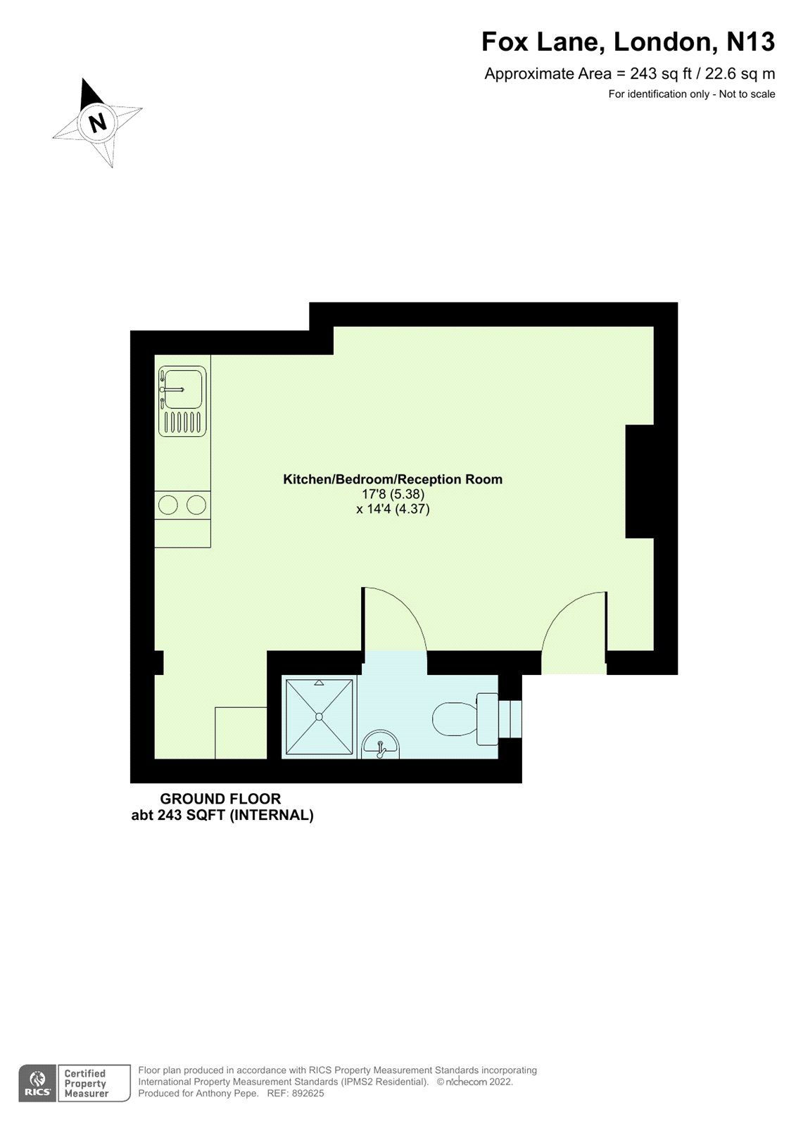 Studio for sale in Fox Lane, Palmers Green, London N13 Zoopla