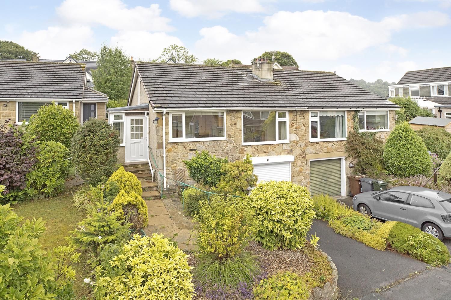 2 bed semidetached bungalow for sale in Wharfe Park, Addingham, Ilkley
