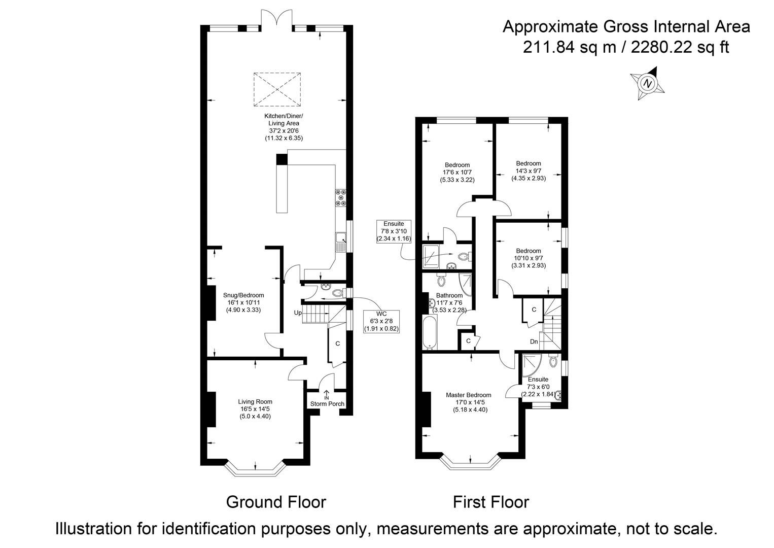 5 bed semidetached house for sale in Ware Road, Hertford SG13 Zoopla