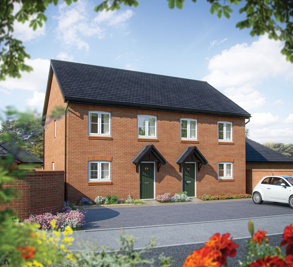 New home, 3 bed semidetached house for sale in "The Rowan" at Turnberry Lane, Collingtree