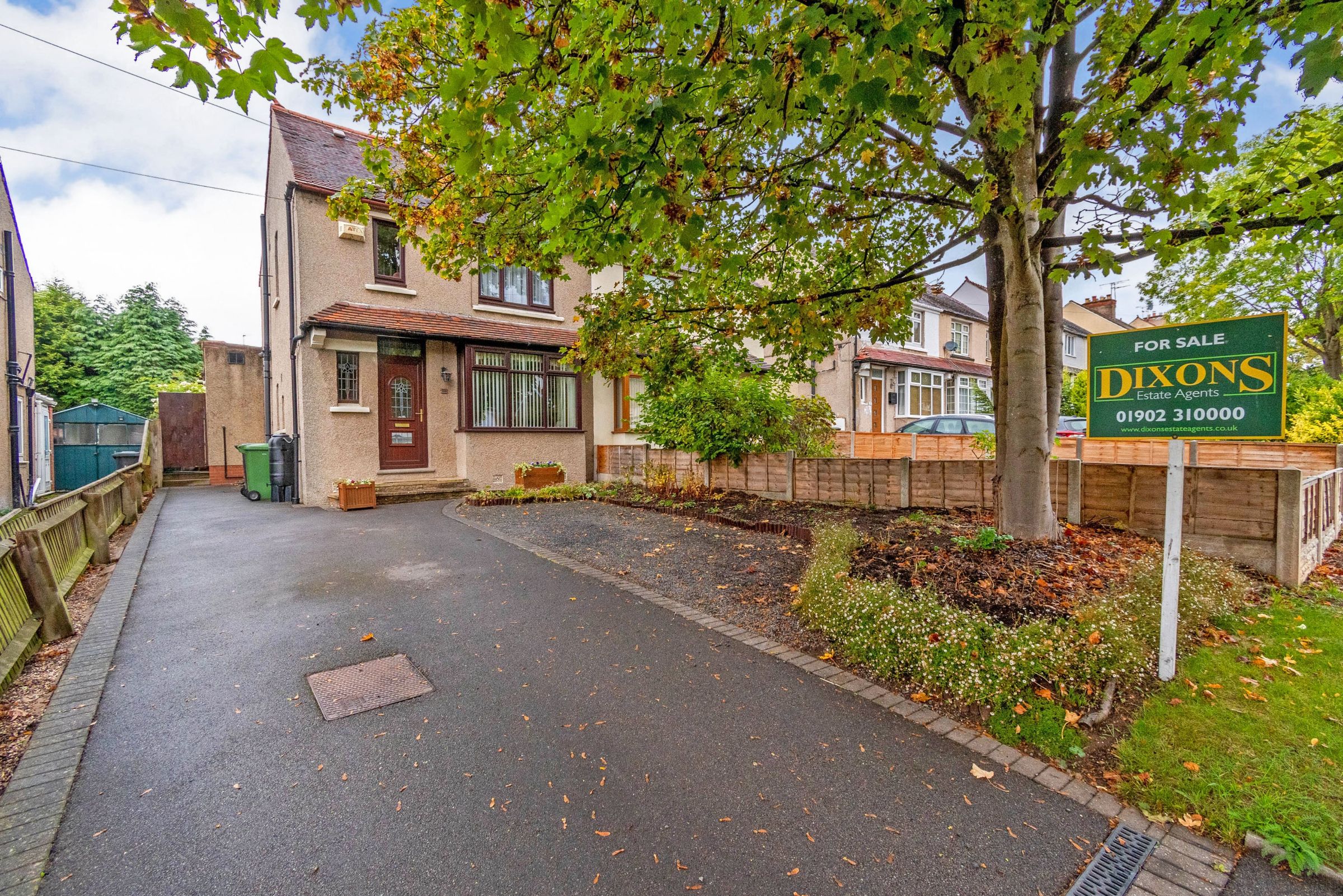 3 bed semidetached house for sale in Aldersley Road, Wolverhampton WV6