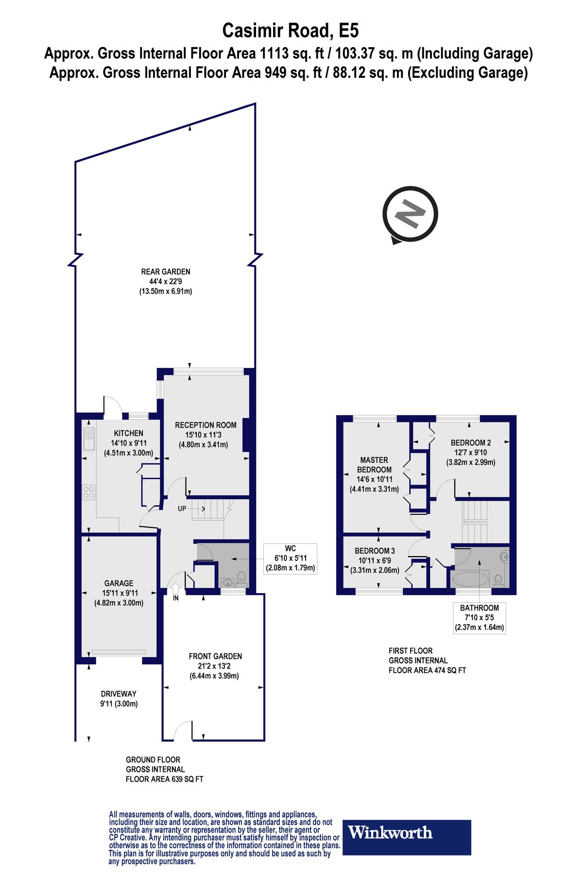 3 bed terraced house for sale in Casimir Road, London E5 Zoopla