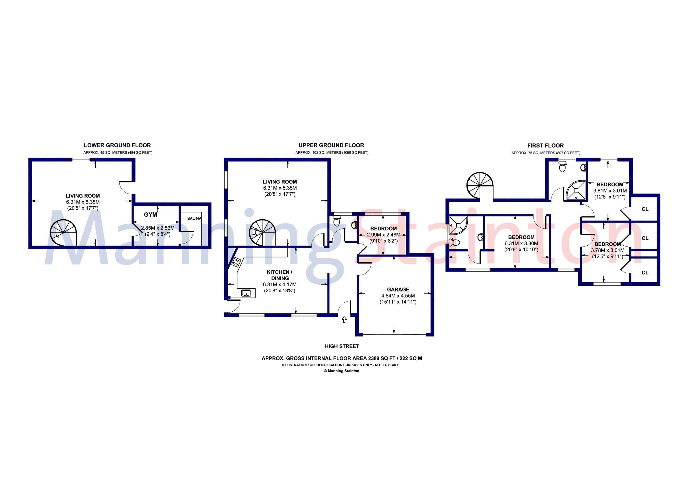 4 bed detached house for sale in High Street, Hanging Heaton, Batley