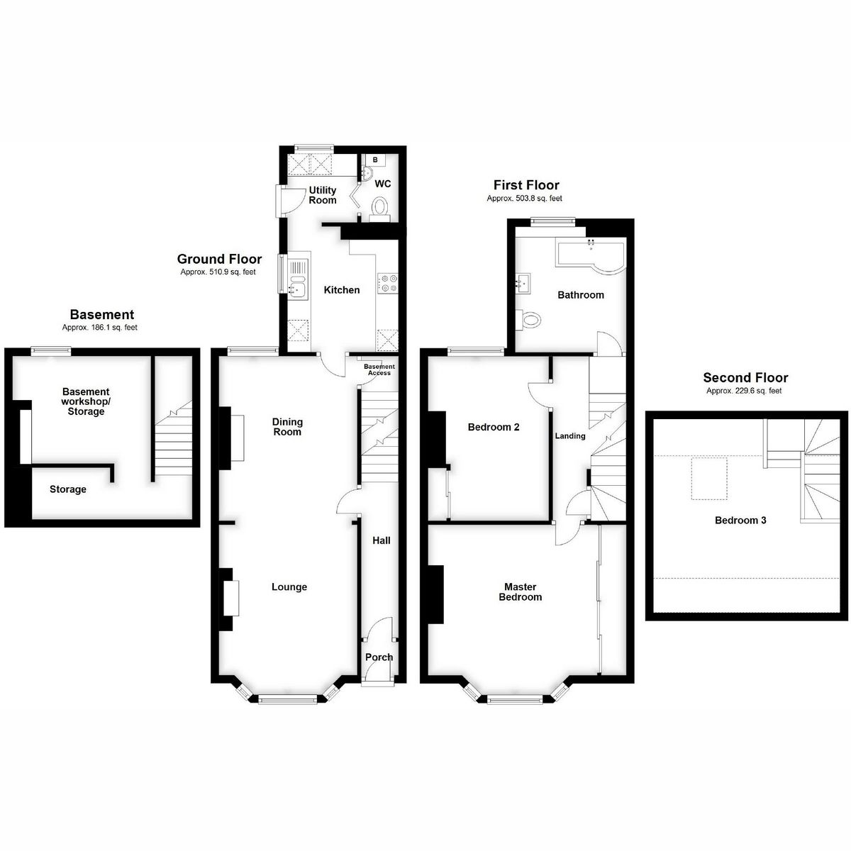 3 bed town house for sale in Arthur Street, Loughborough LE11 Zoopla