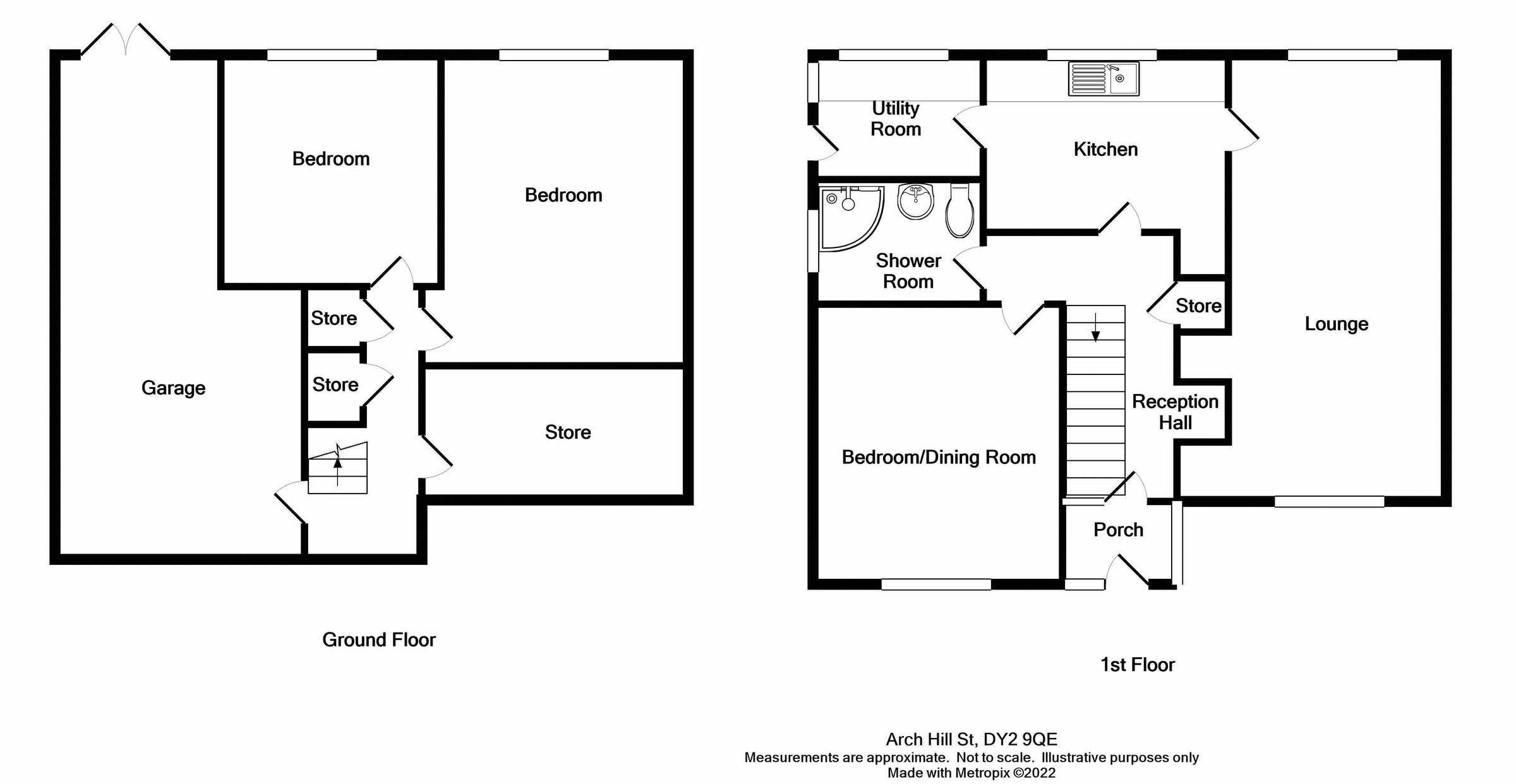 3 bed semidetached house for sale in Dudley, Netherton, Arch Hill