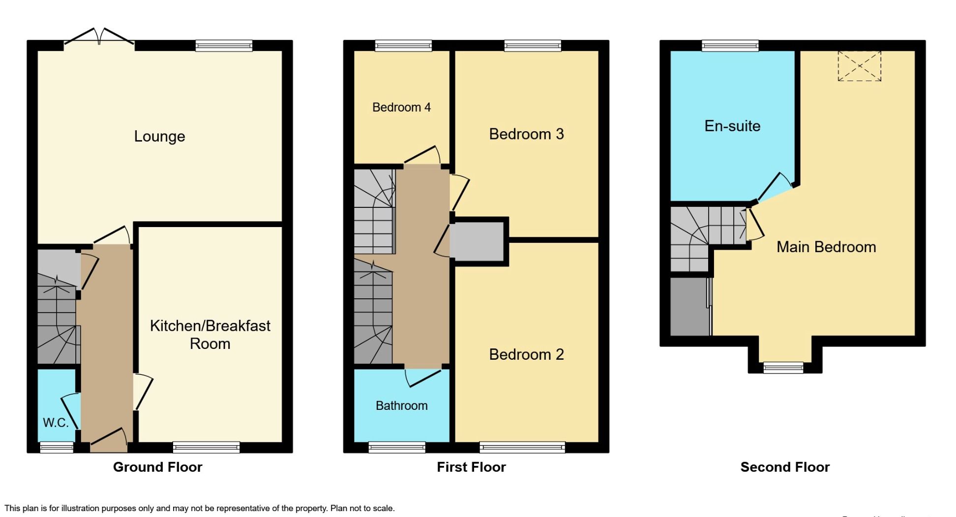 4 bed town house for sale in Ffordd Cambria, Pontarddulais, Swansea