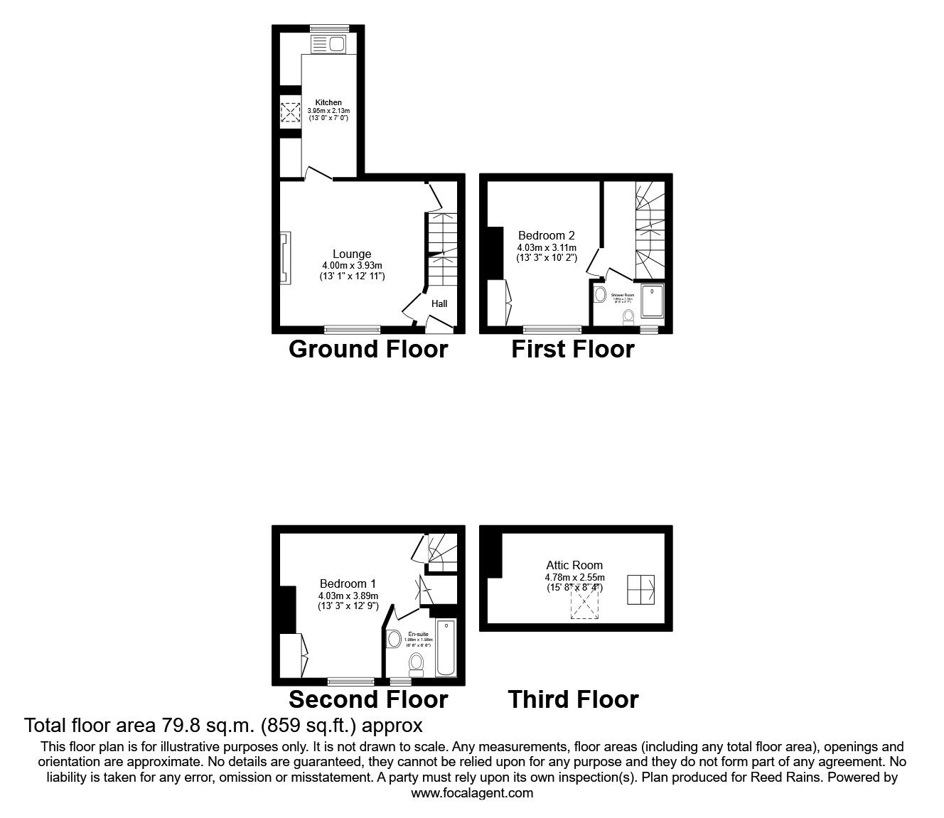 2 bed terraced house for sale in Broughton Street, Hebden Bridge, West