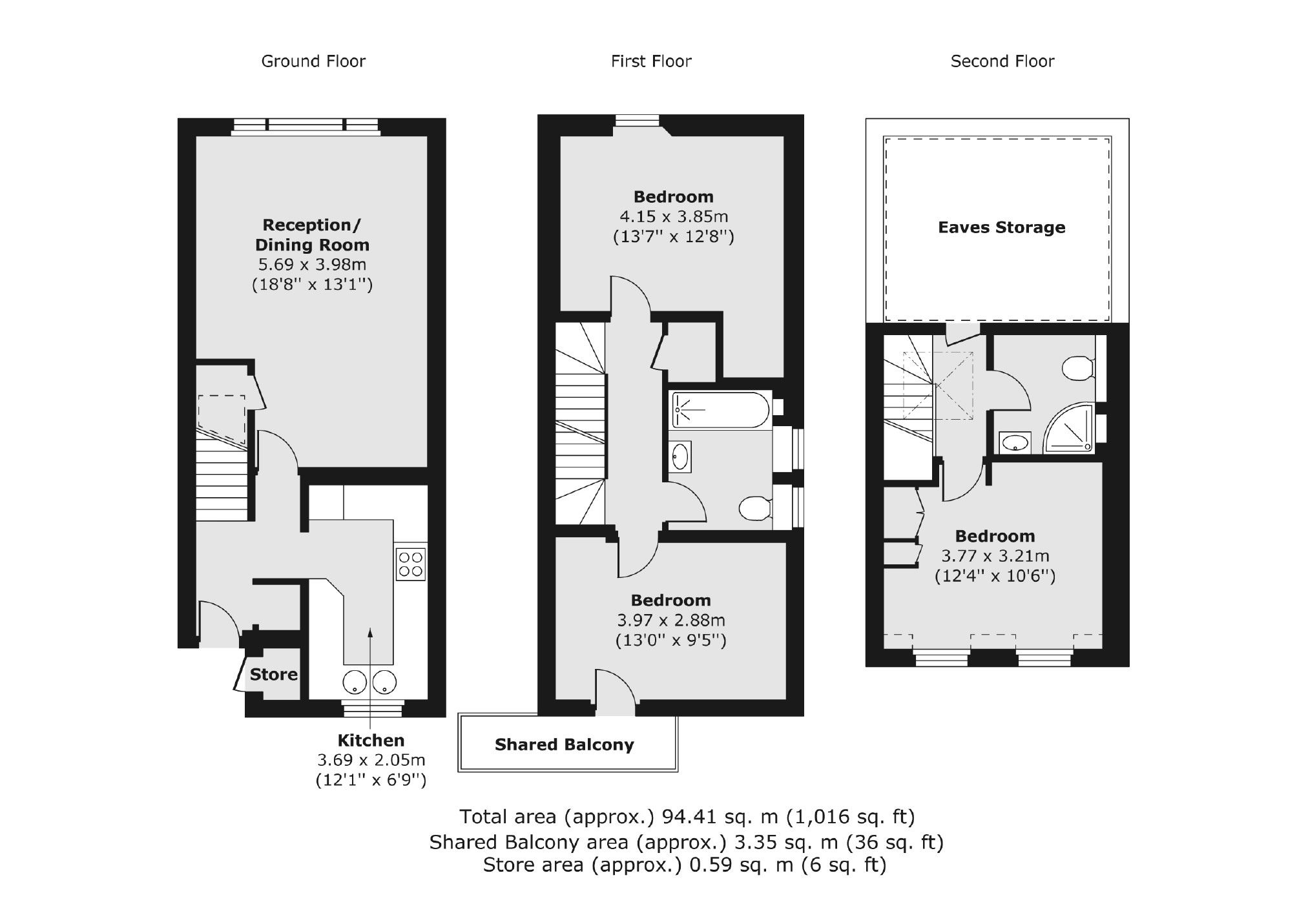 3 bed property for sale in St. Andrews Square, London W11 Zoopla