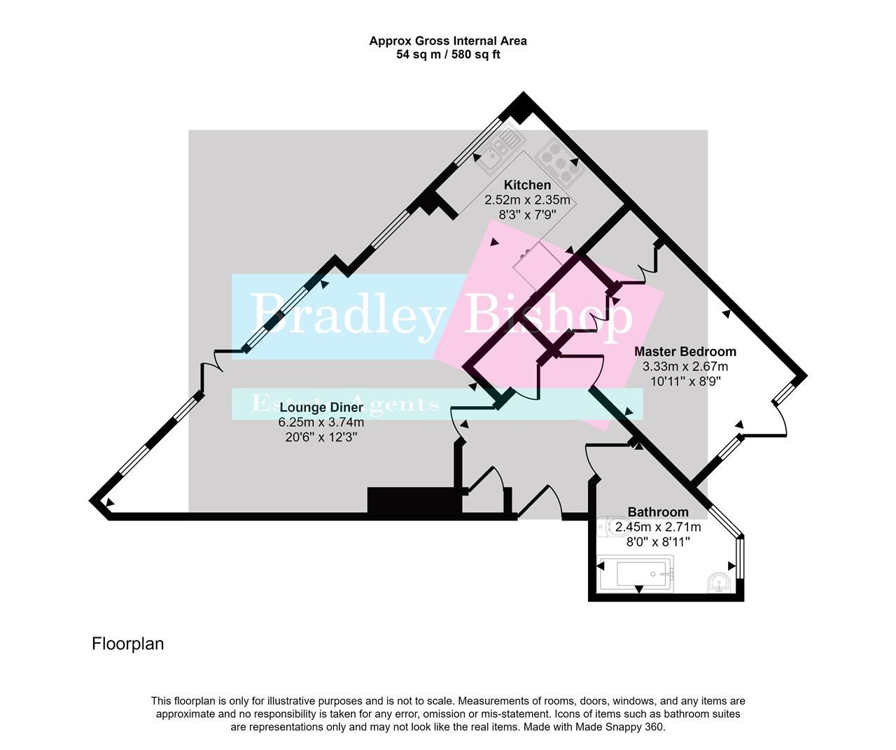1 bed flat for sale in Sir John Fogge Avenue, Repton Park, Ashford