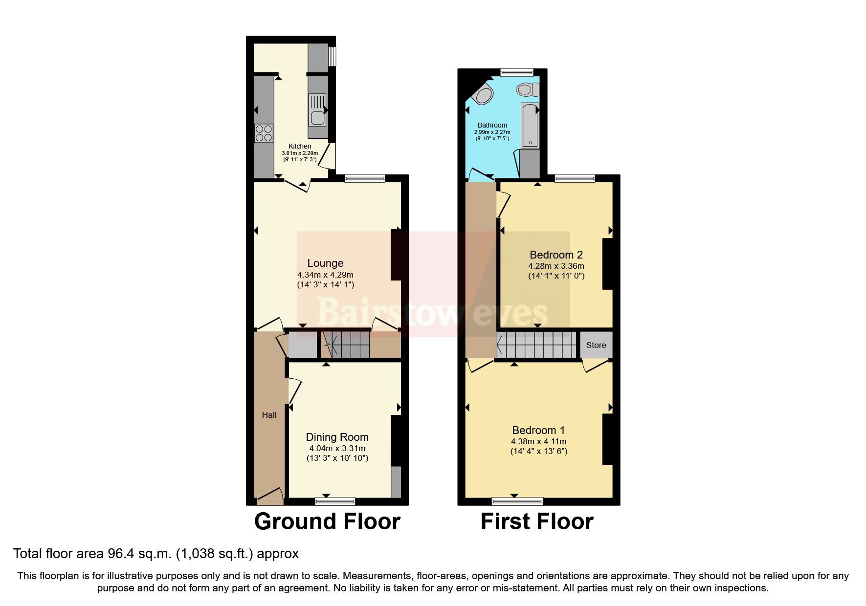 2 bed terraced house for sale in Princes Street, Mansfield