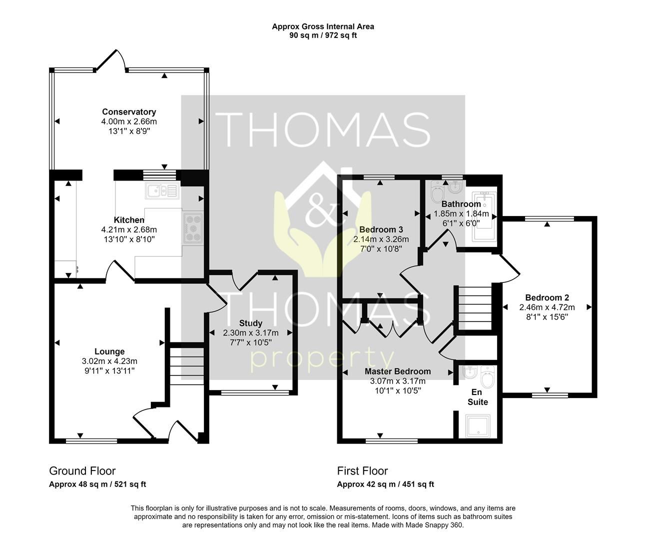 3 bed detached house to rent in Baptist Close, Abbeymead, Gloucester