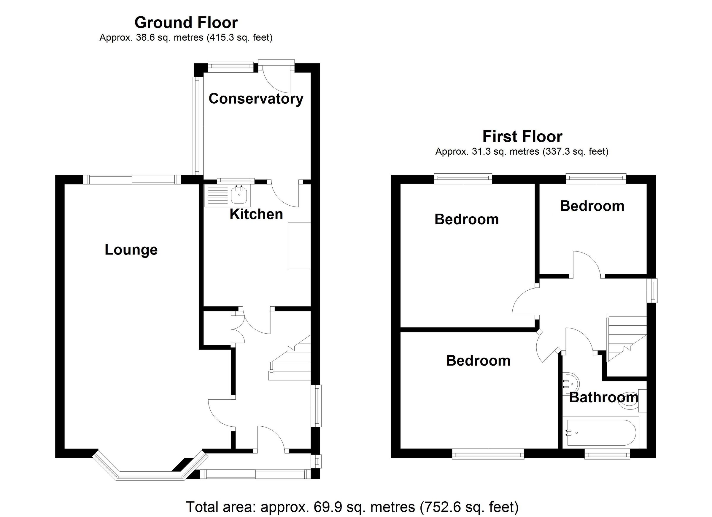 3 bed semidetached house for sale in Scott Road, Solihull B92 Zoopla