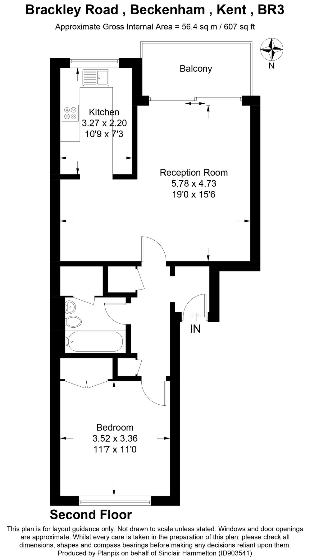 1 bed flat for sale in Brackley Road, Beckenham BR3 Zoopla