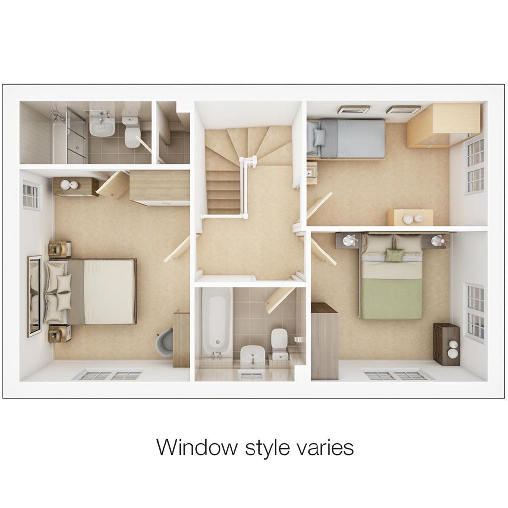 New home, 3 bed end terrace house for sale in "The Marsdale Plot 75