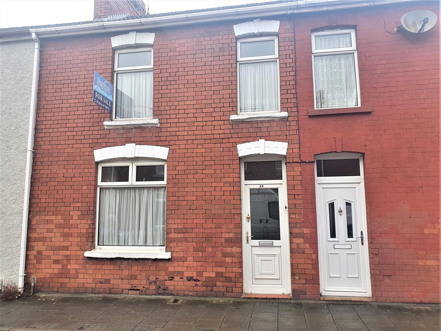 3 bed terraced house for sale in Pwllygath Street, Kenfig Hill