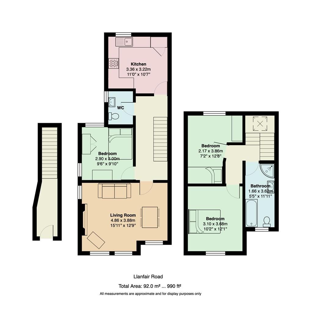 3 bed flat to rent in Llanfair Road, Pontcanna, Cardiff CF11 Zoopla