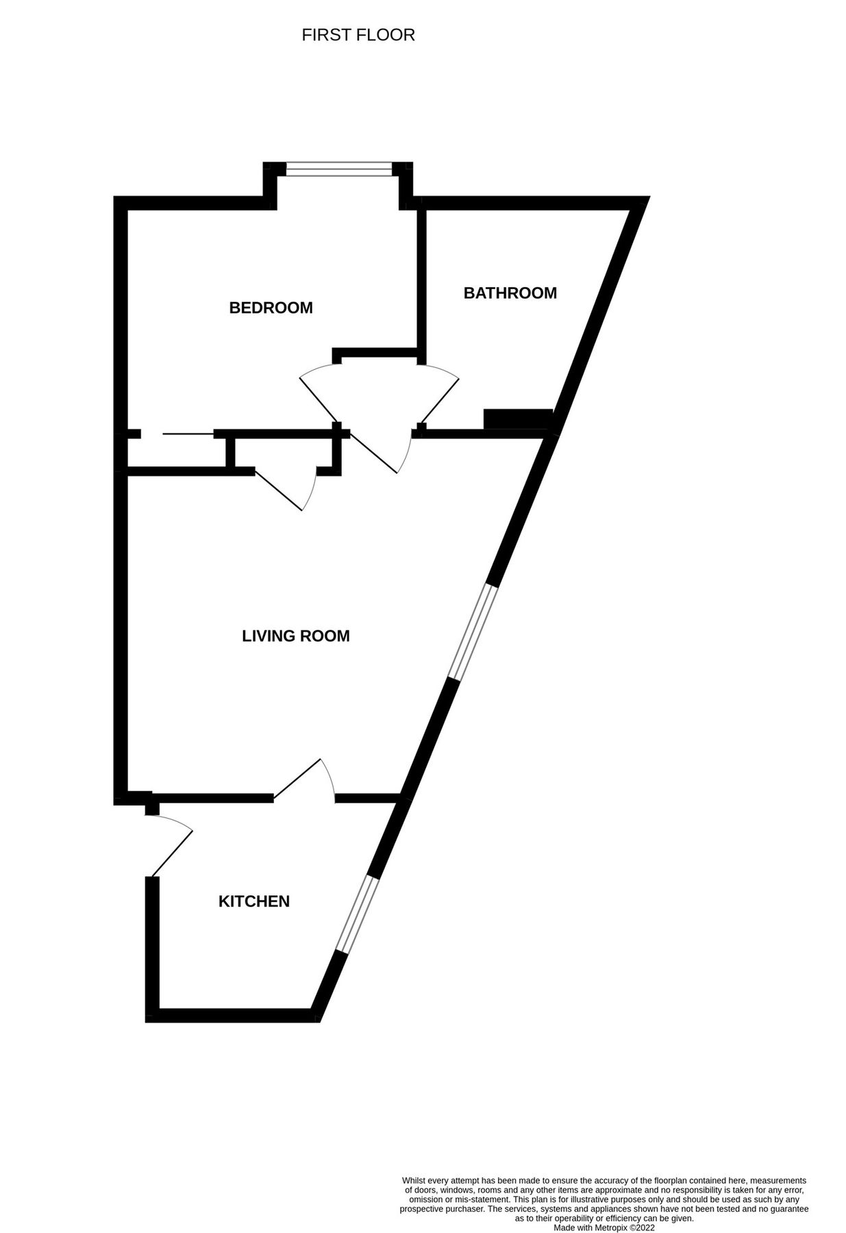 1 bed flat for sale in Dunfermline Road, Crossgates, Cowdenbeath KY4