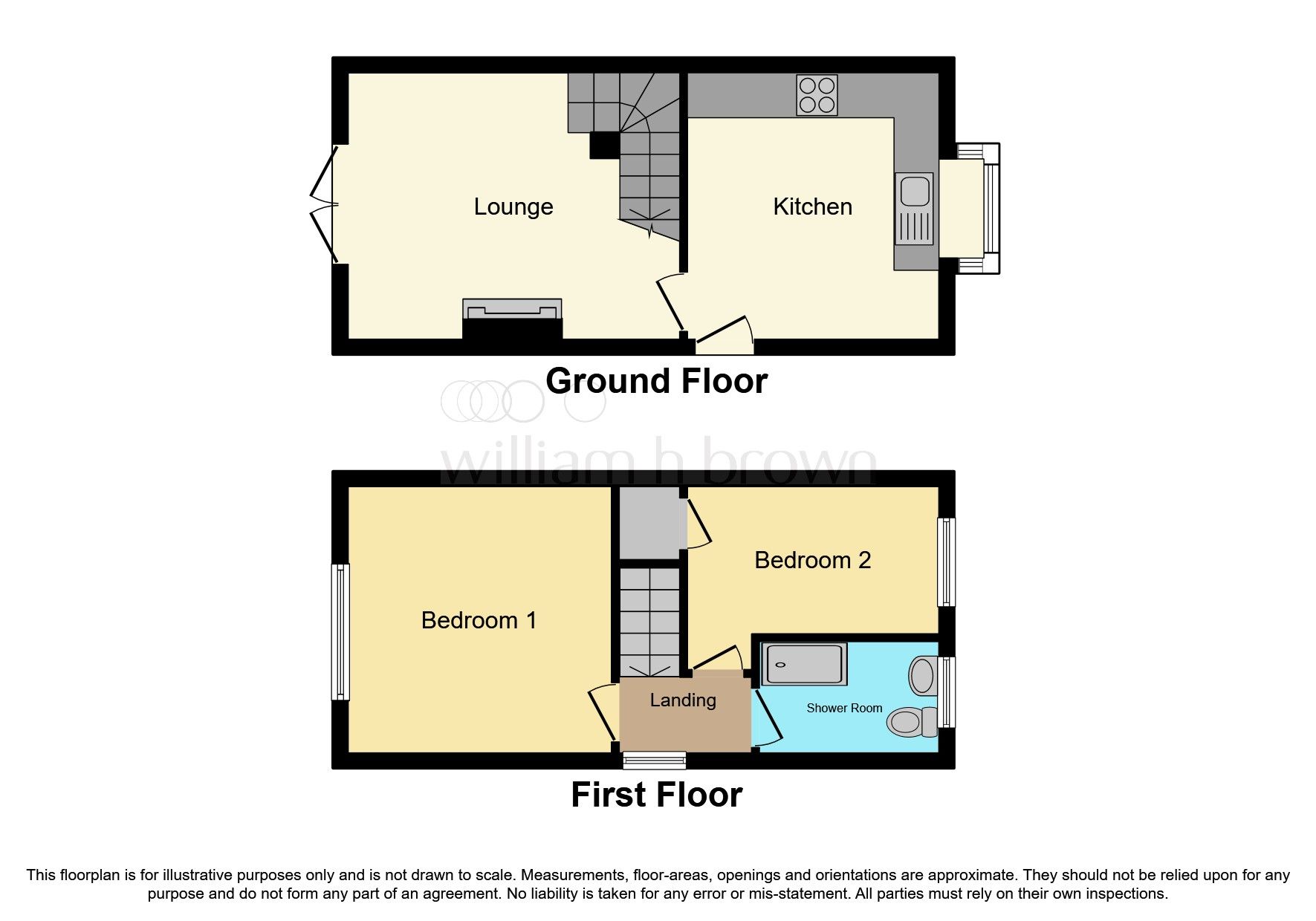 2 bed semidetached house for sale in The Grange, Scholes, Rotherham