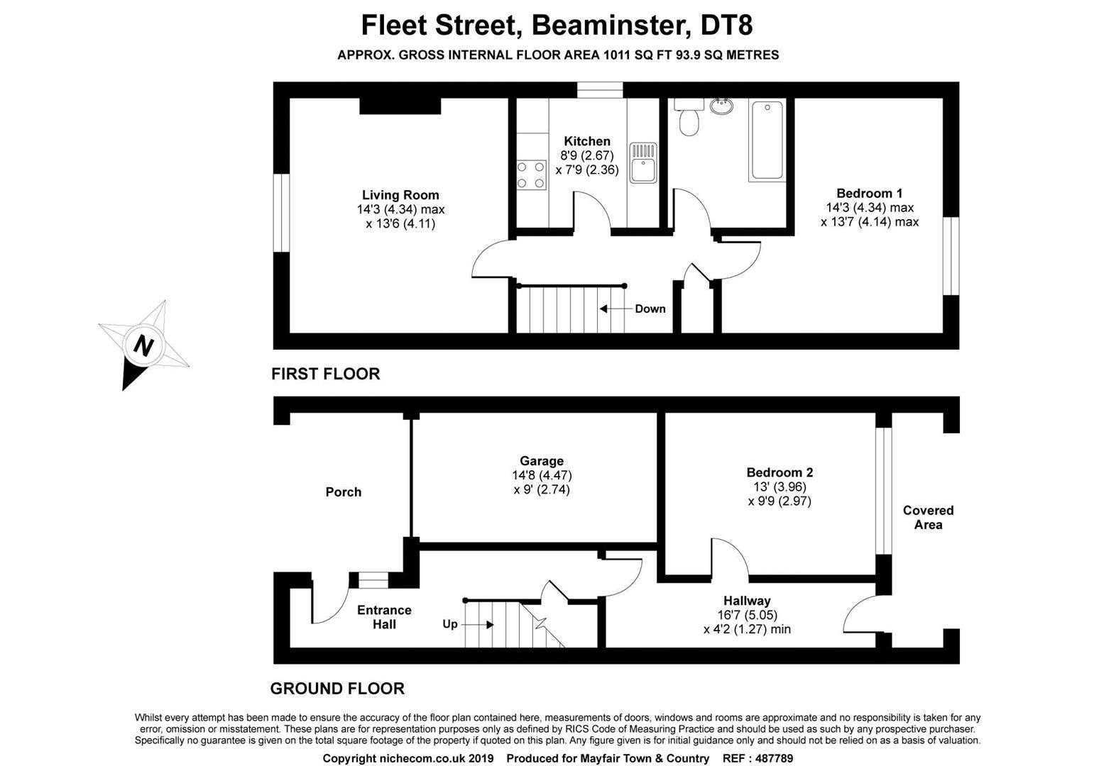 2 bed semidetached house for sale in Yarn Barton, Fleet Street