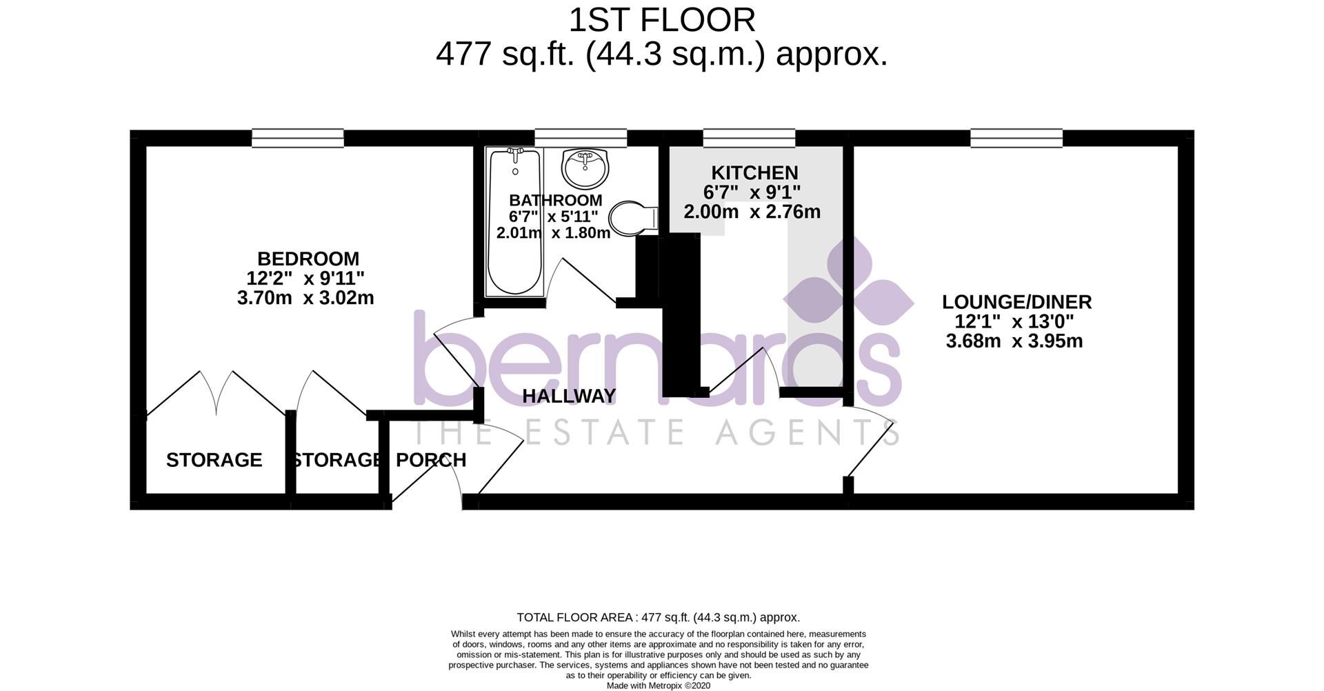 1 bed flat to rent in Elphinstone Road, Southsea PO5 Zoopla