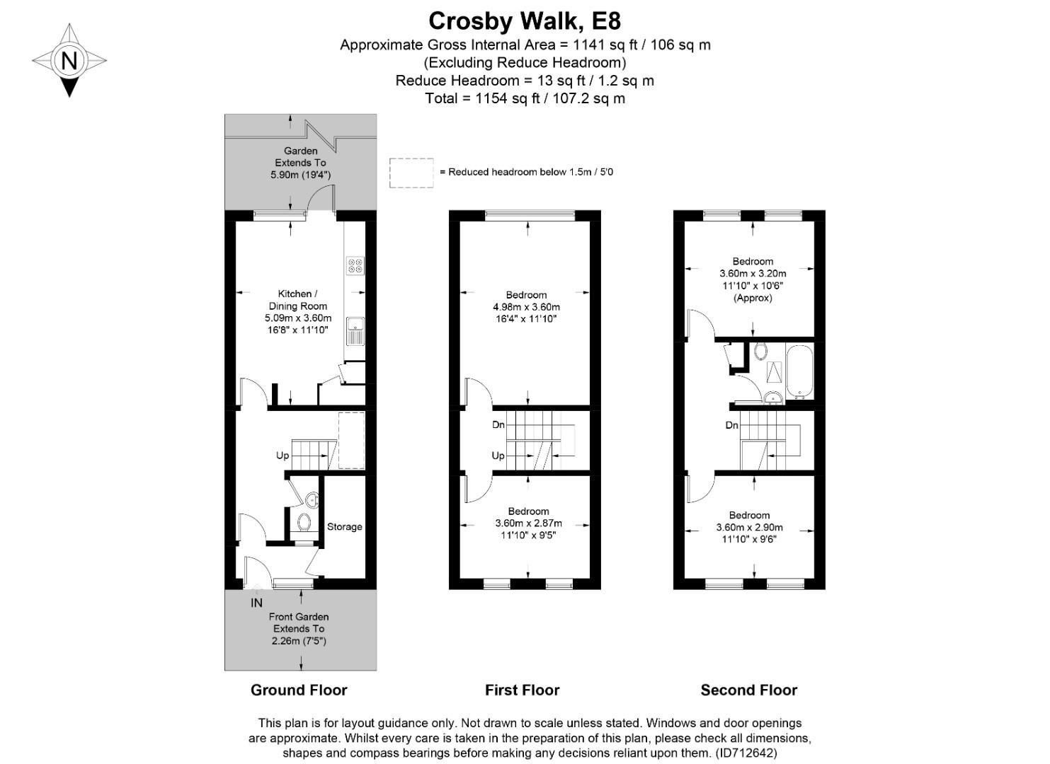 3 bed terraced house to rent in Crosby Walk, Dalston E8 Zoopla