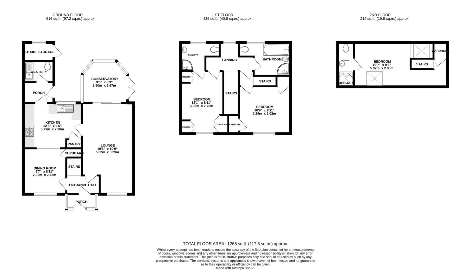 3 bed semidetached house for sale in Ladyhill, Usk, Monmouthshire NP15