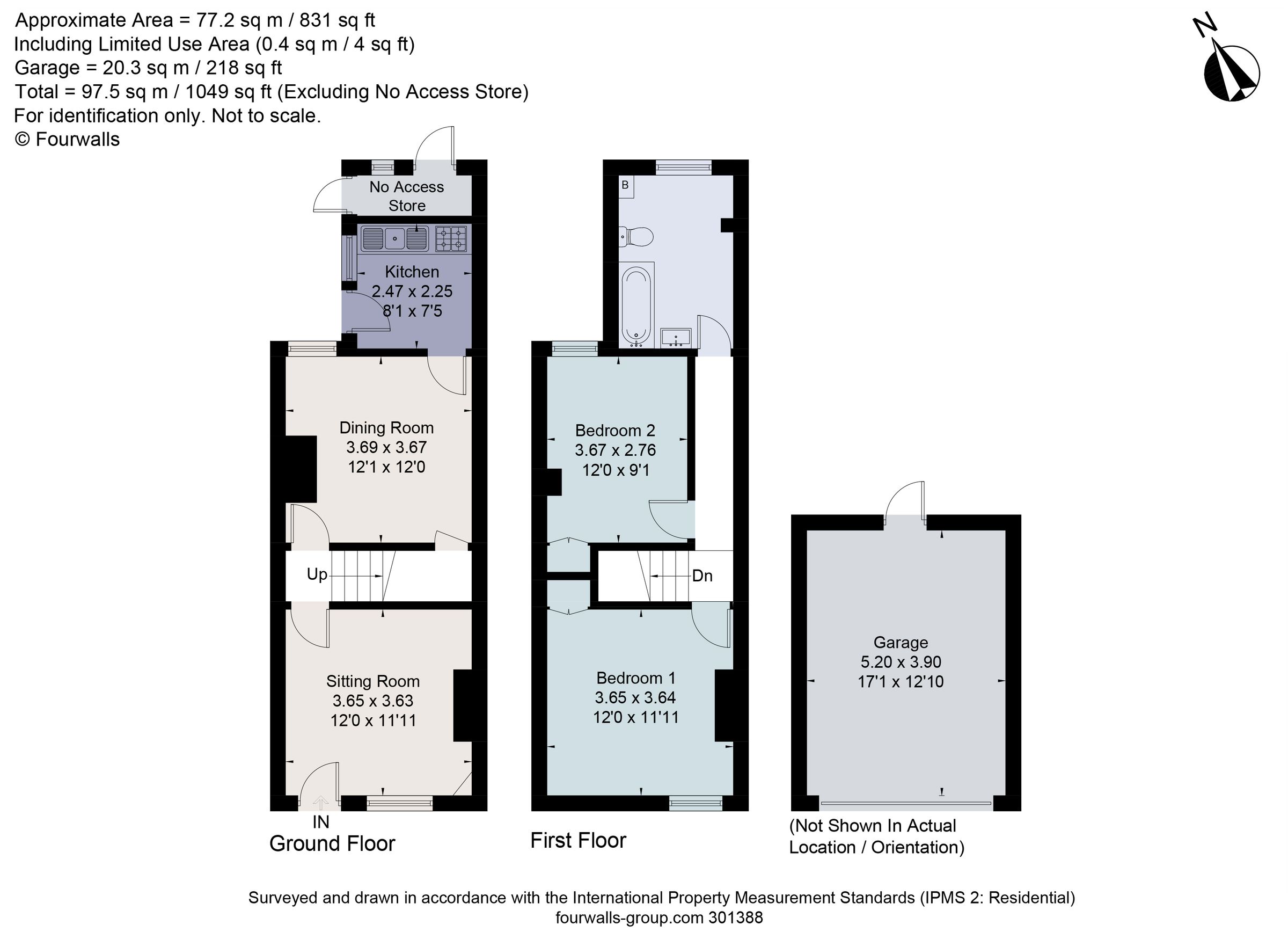 2 bed end terrace house for sale in Oxford Road, Marlow