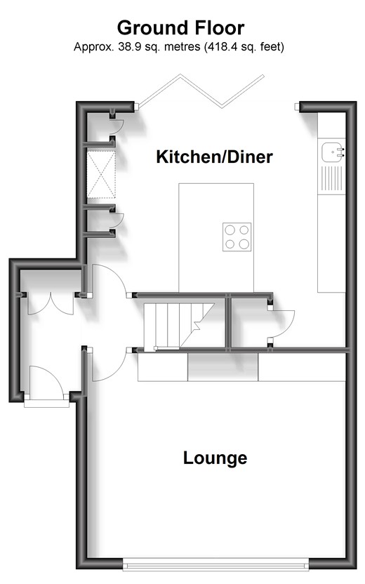 3 bed semidetached house for sale in Poplicans Road, Cuxton, Rochester