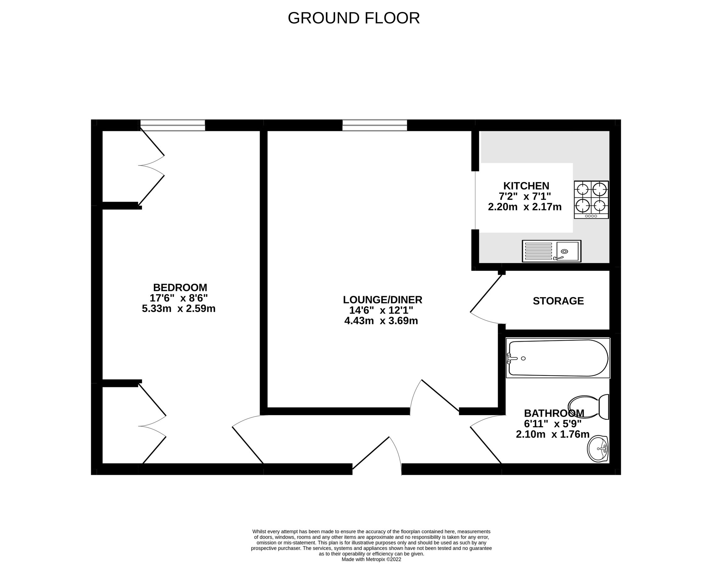1 bed property for sale in Pinewood Court, Fleet, Hampshire GU51 Zoopla