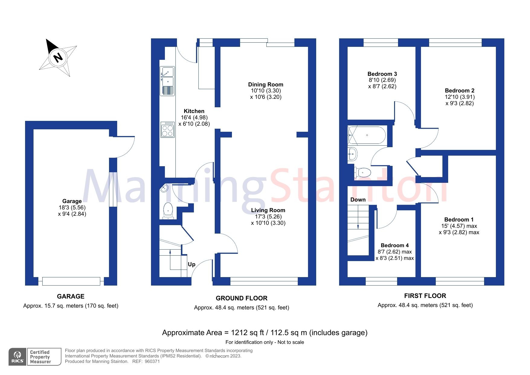 4 bed terraced house for sale in King Lane, Leeds, West Yorkshire LS17