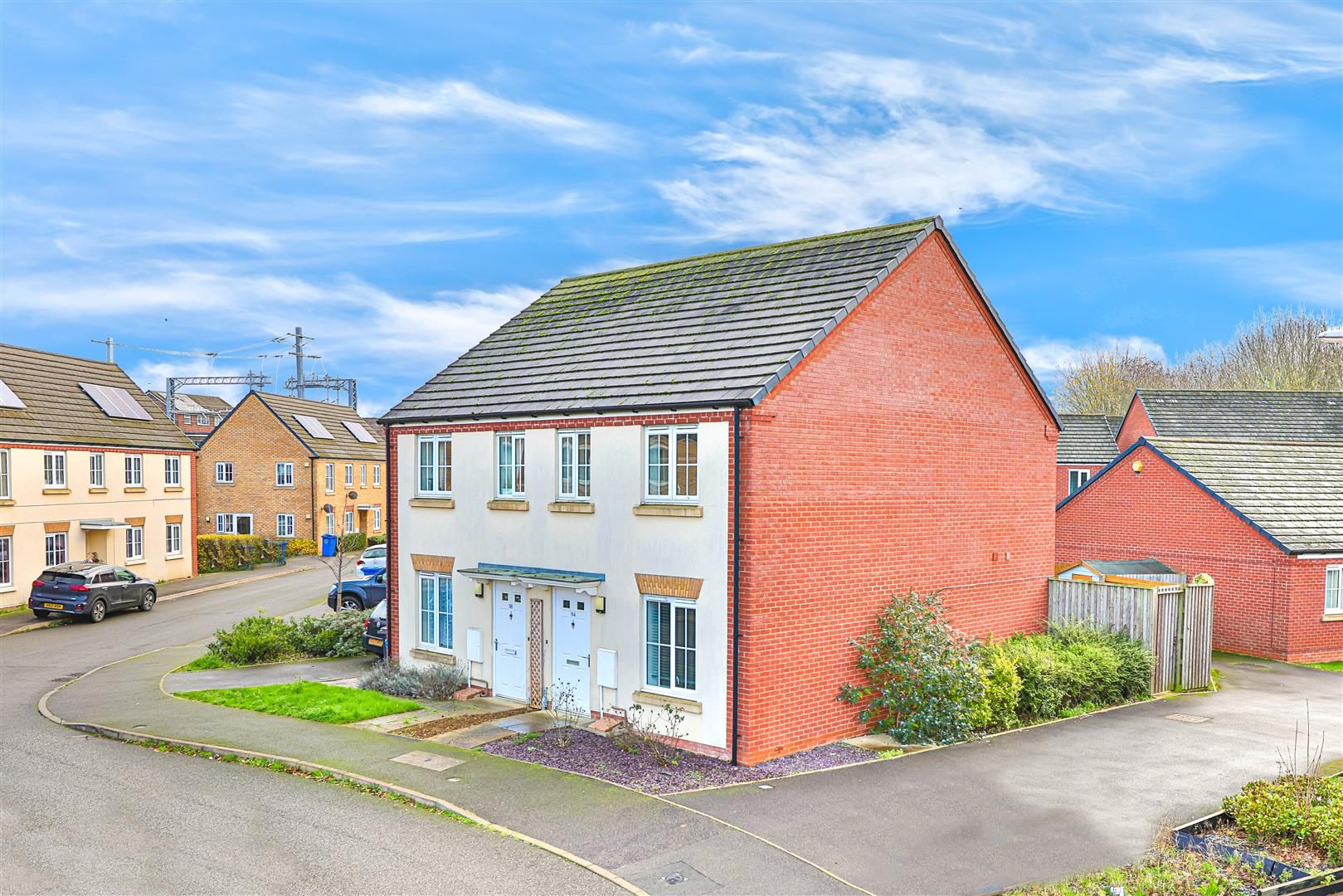 2 bed semidetached house for sale in Thurston Drive, Kettering NN15