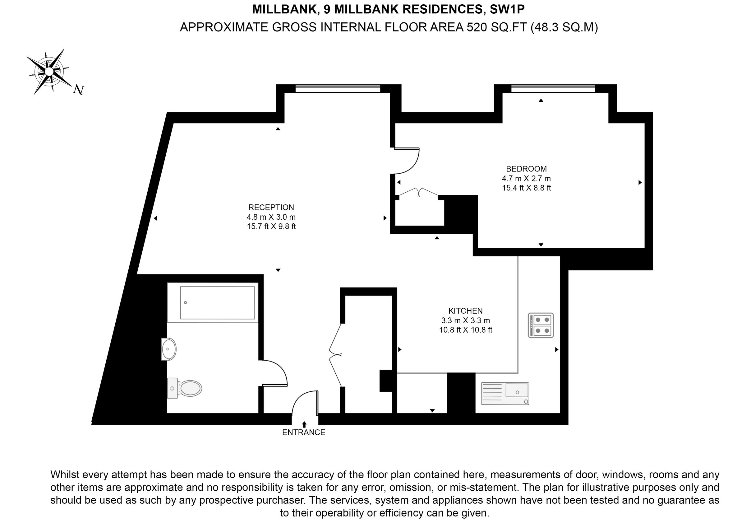 1 bed flat to rent in 9 Millbank, Westminster, London SW1P Zoopla