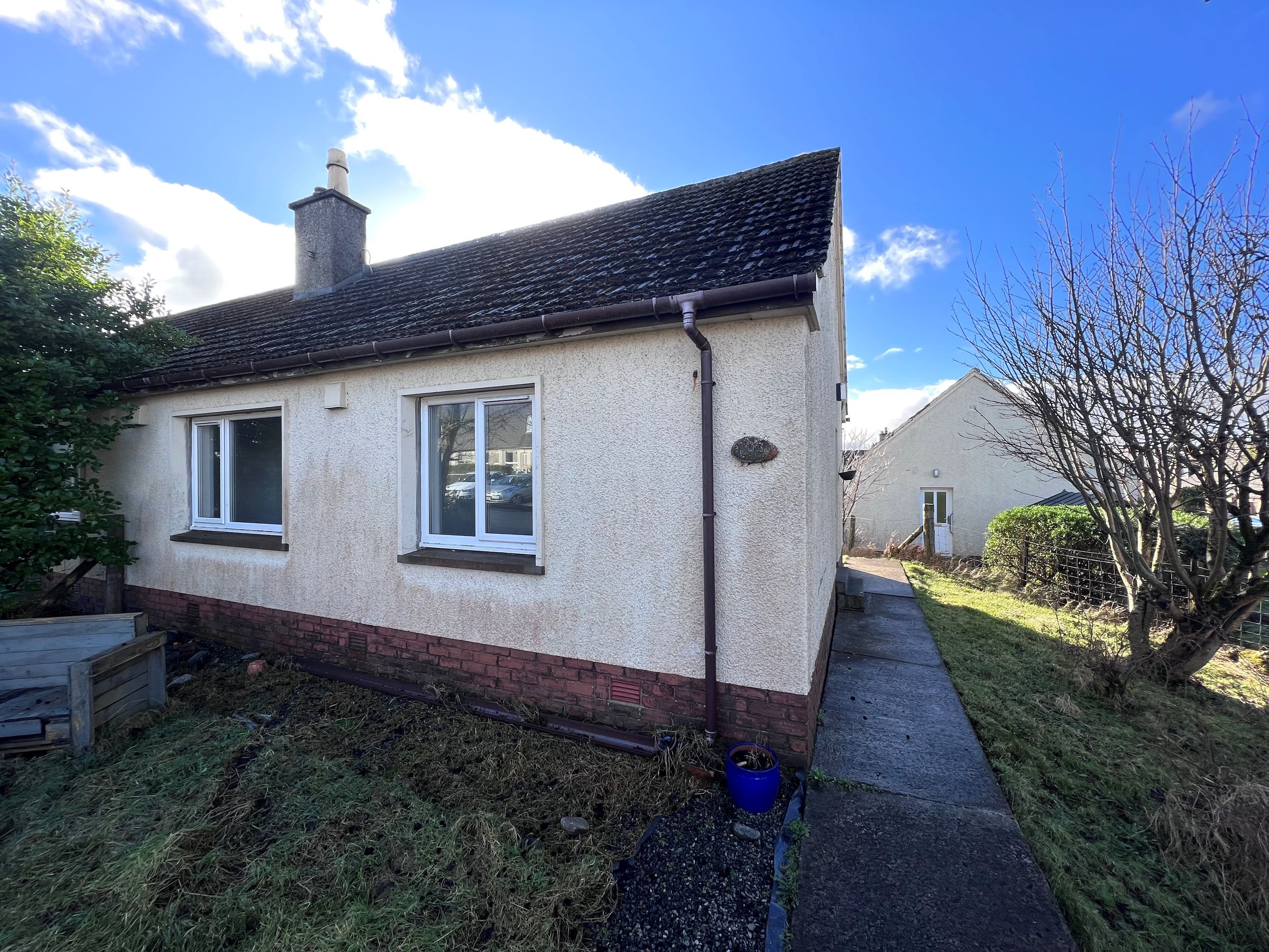 1 bed semidetached bungalow for sale in Plasterfield, Stornoway HS2