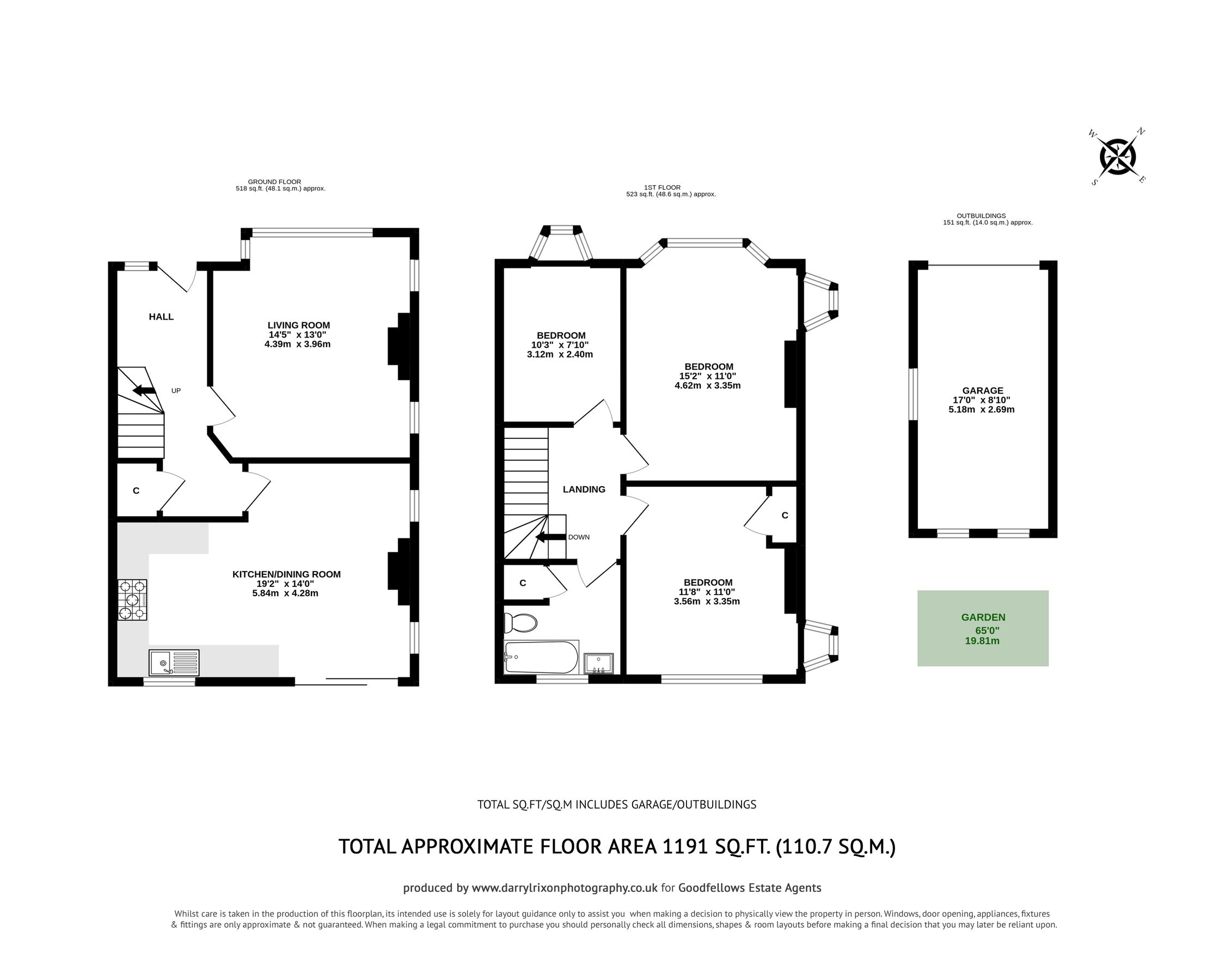 3 bed semidetached house for sale in Greenwood Close, Morden SM4 Zoopla