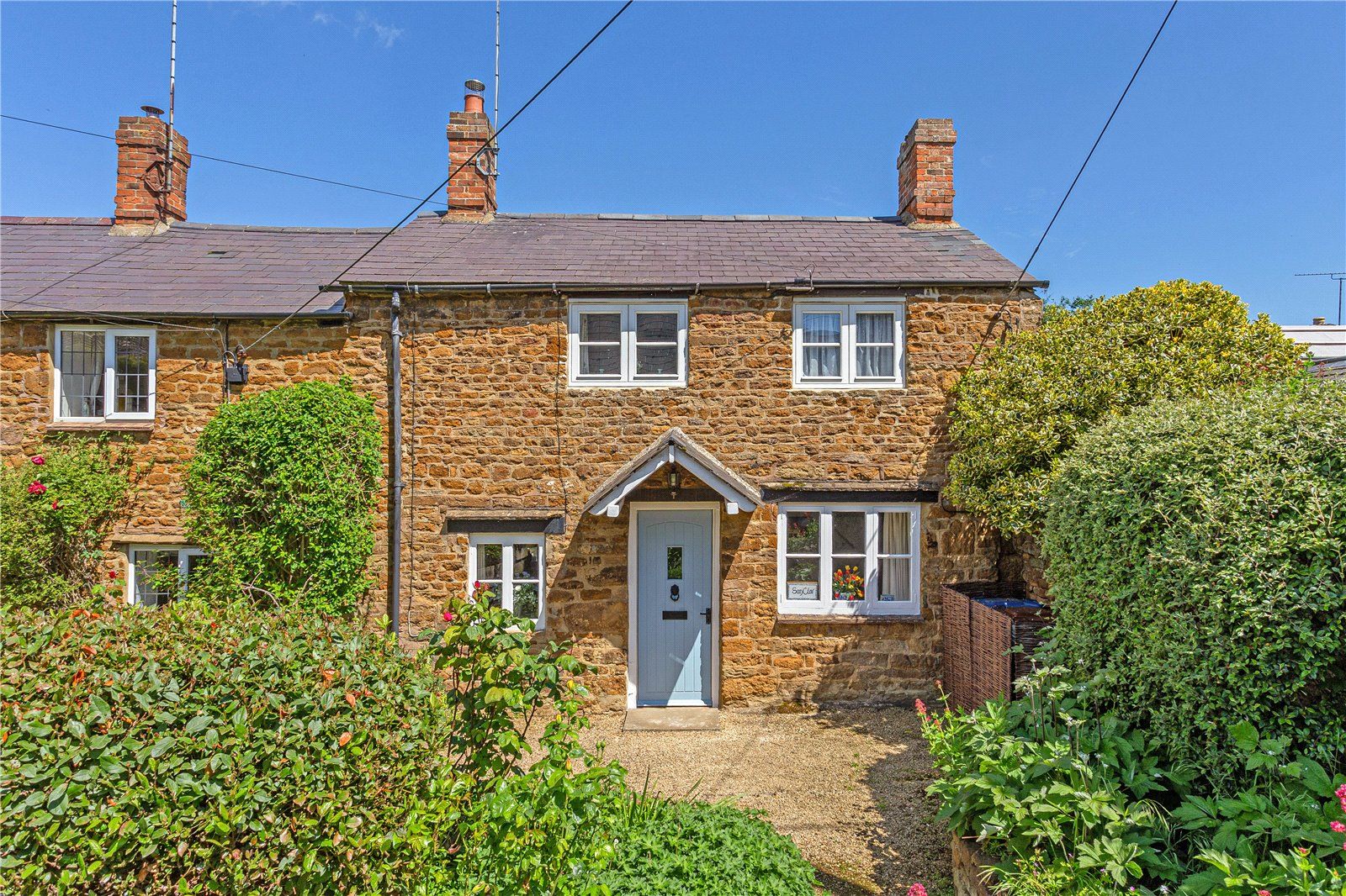 2 bed semidetached house for sale in Wardington, Banbury, Oxfordshire