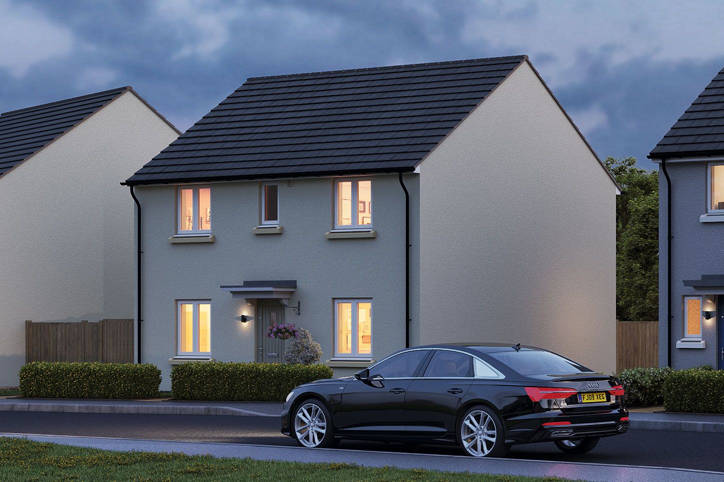 New home, 3 bed detached house for sale in "The Mountford" at Briarfield, Broadsword Park