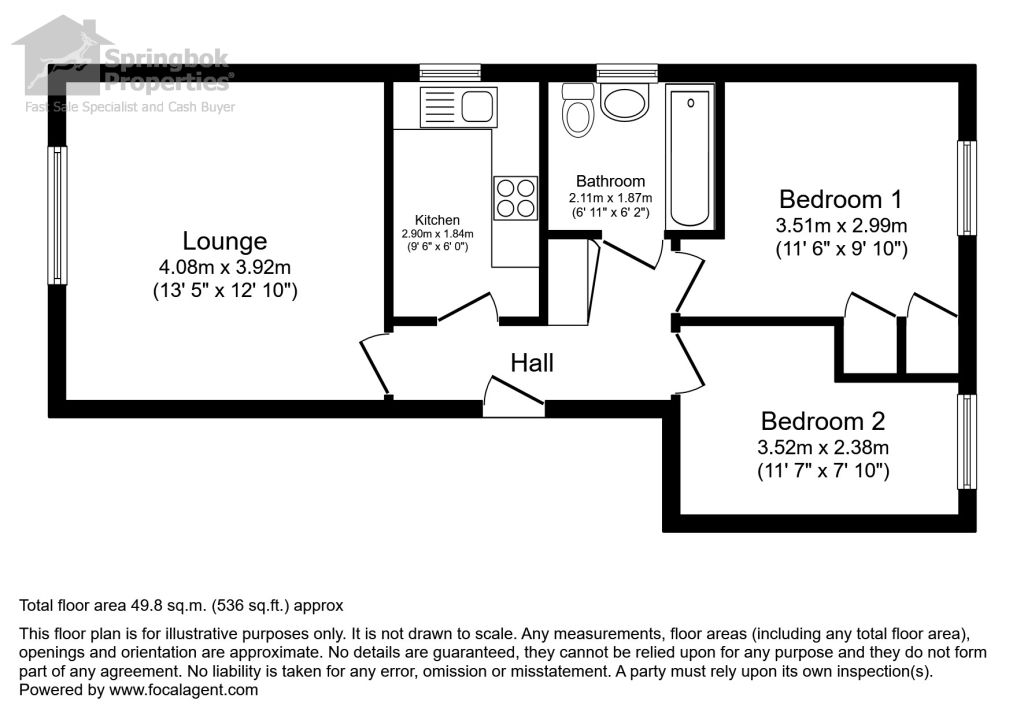 2 bed flat for sale in 9 Mill Street, Kirkcaldy, Fife KY1 Zoopla