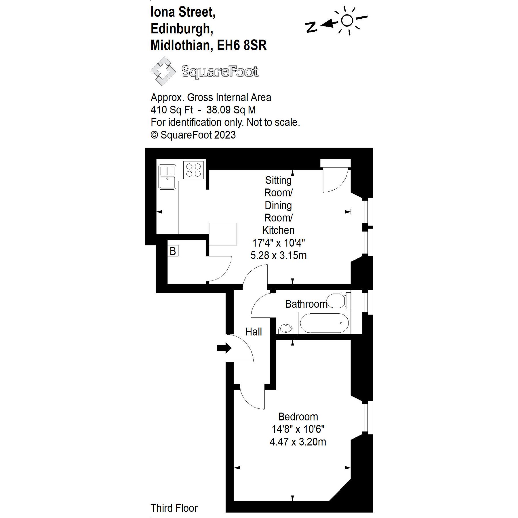 1 bed flat for sale in 67/9 Iona Street, Edinburgh EH6 Zoopla