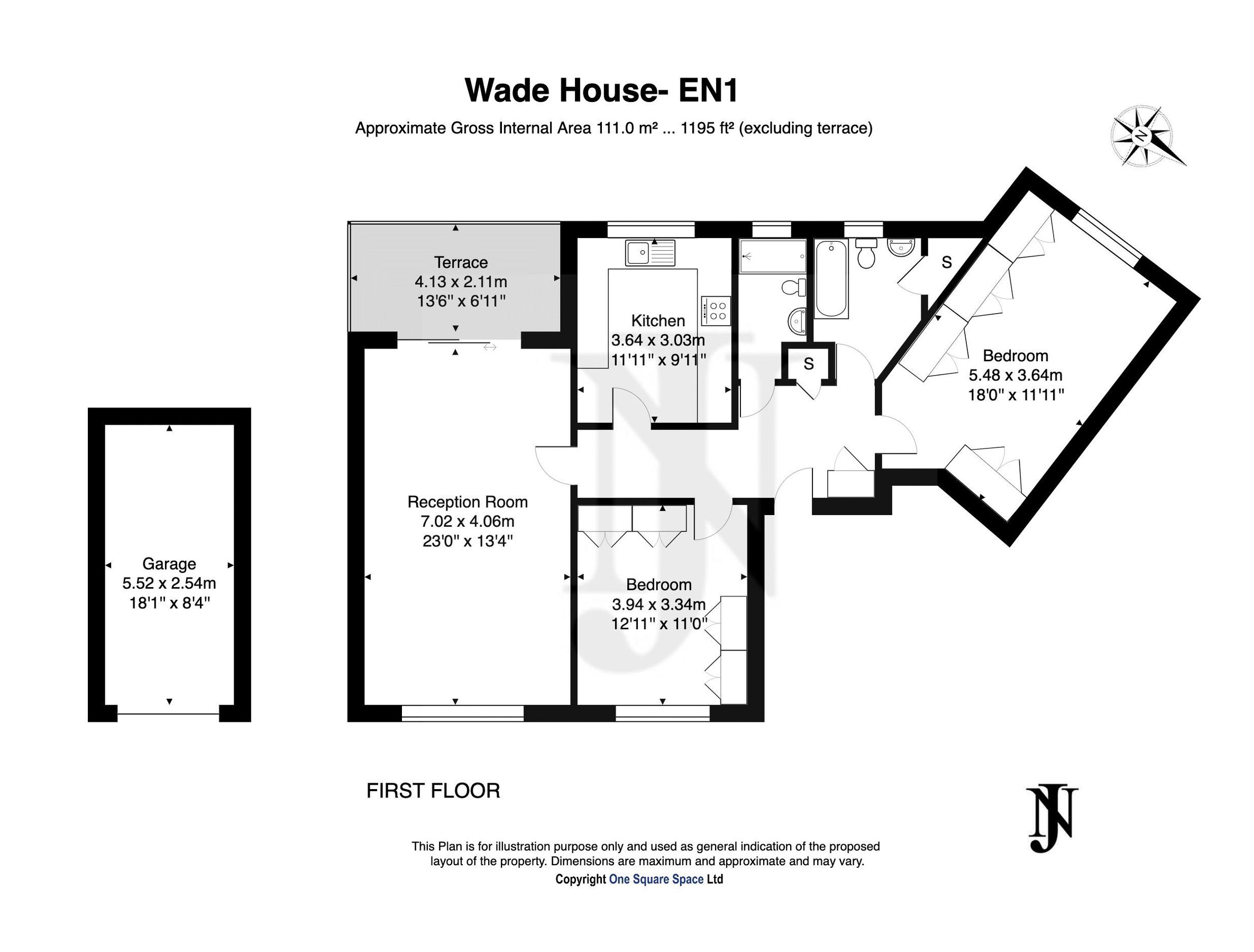 2 bed flat for sale in Wade House, Village Road, Enfield EN1 Zoopla