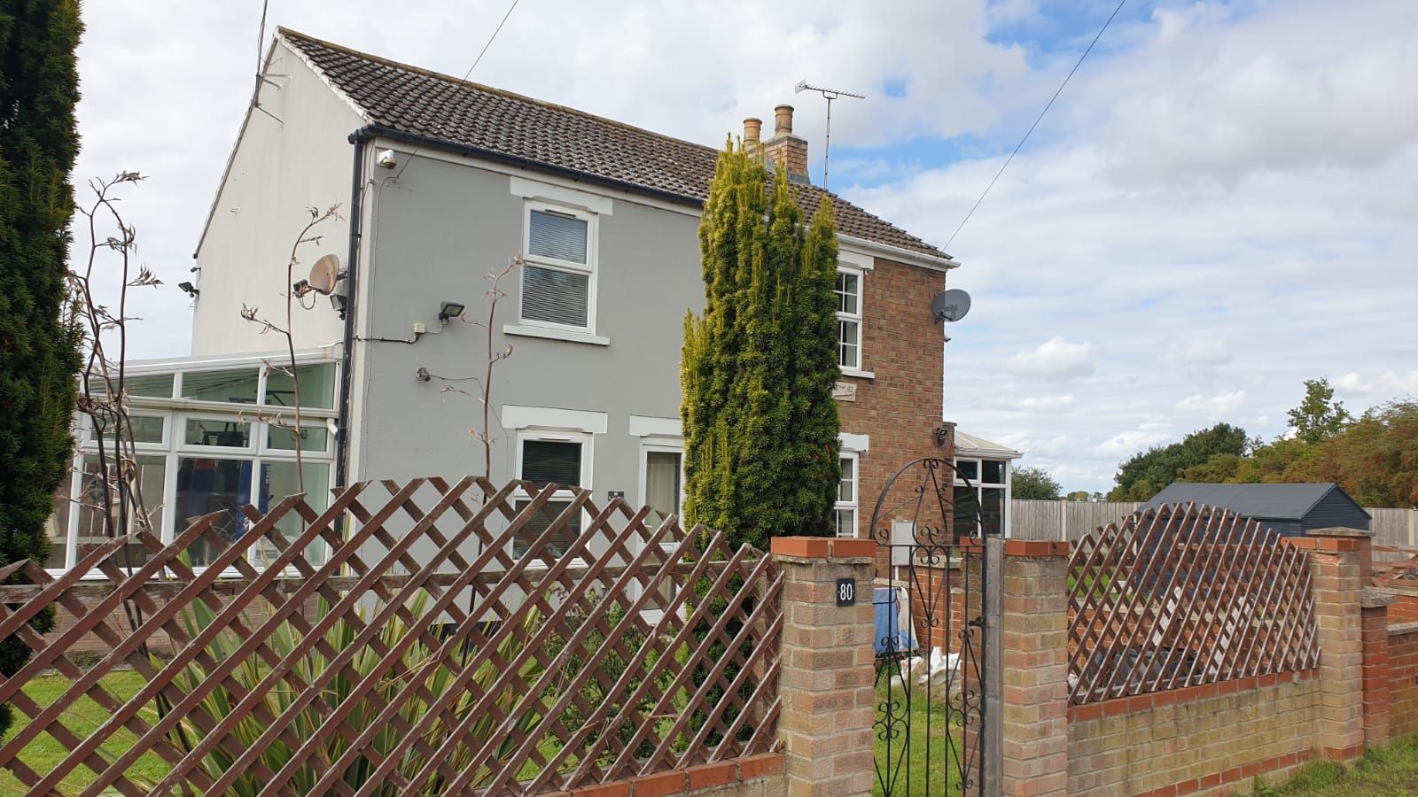 3 bed semidetached house for sale in Station Road, Walpole St. Andrew