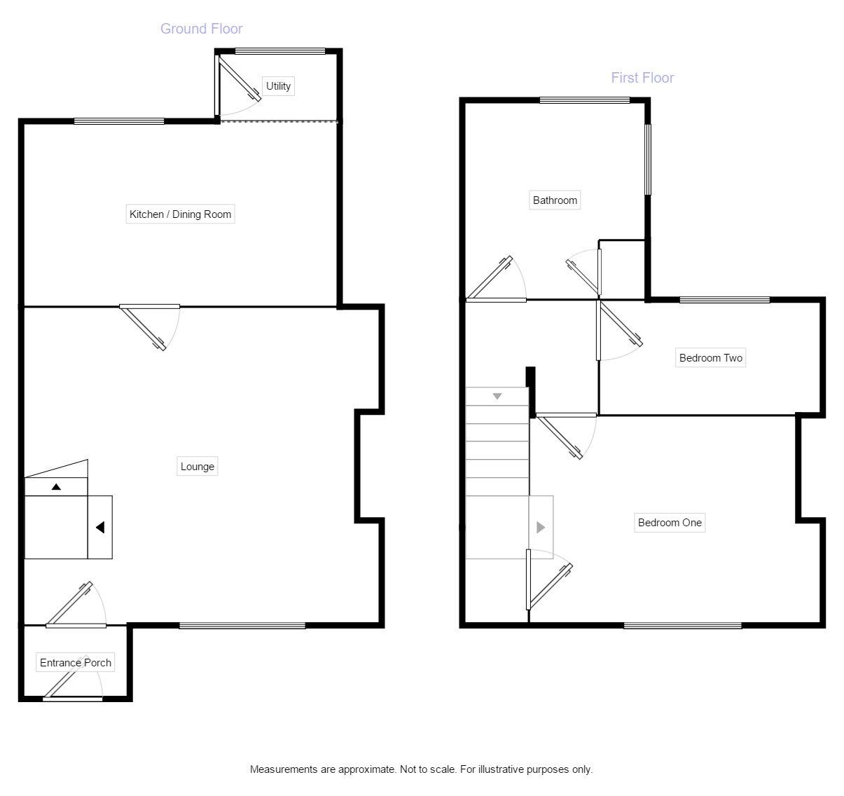 2 bed terraced house to rent in Bradley Cottages, Consett, Durham DH8